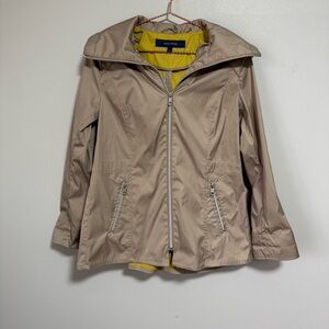 Cole Haan Women's Tan Packable Rain Jacket